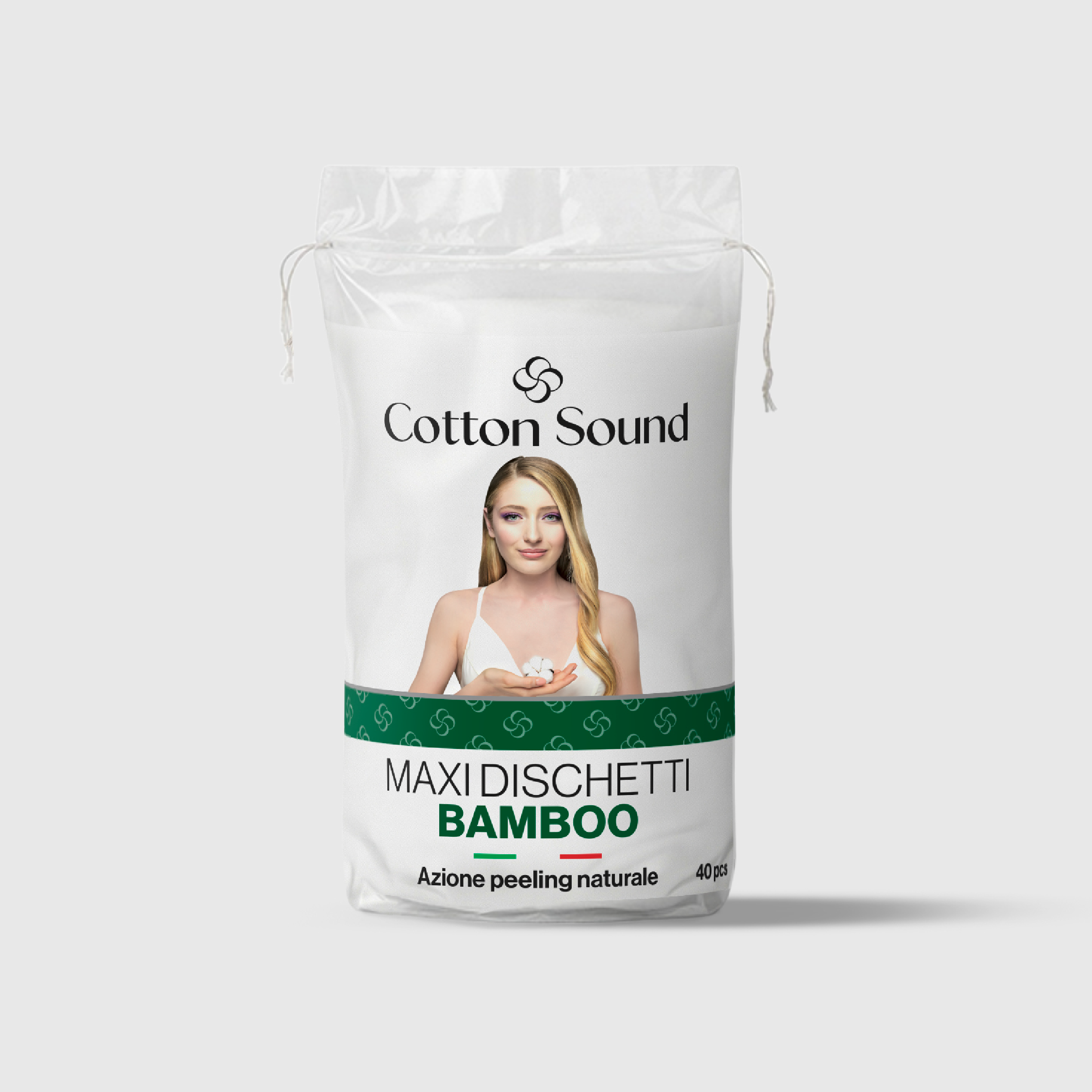Dischetti MAXI OVALI BAMBOO 40PZ
