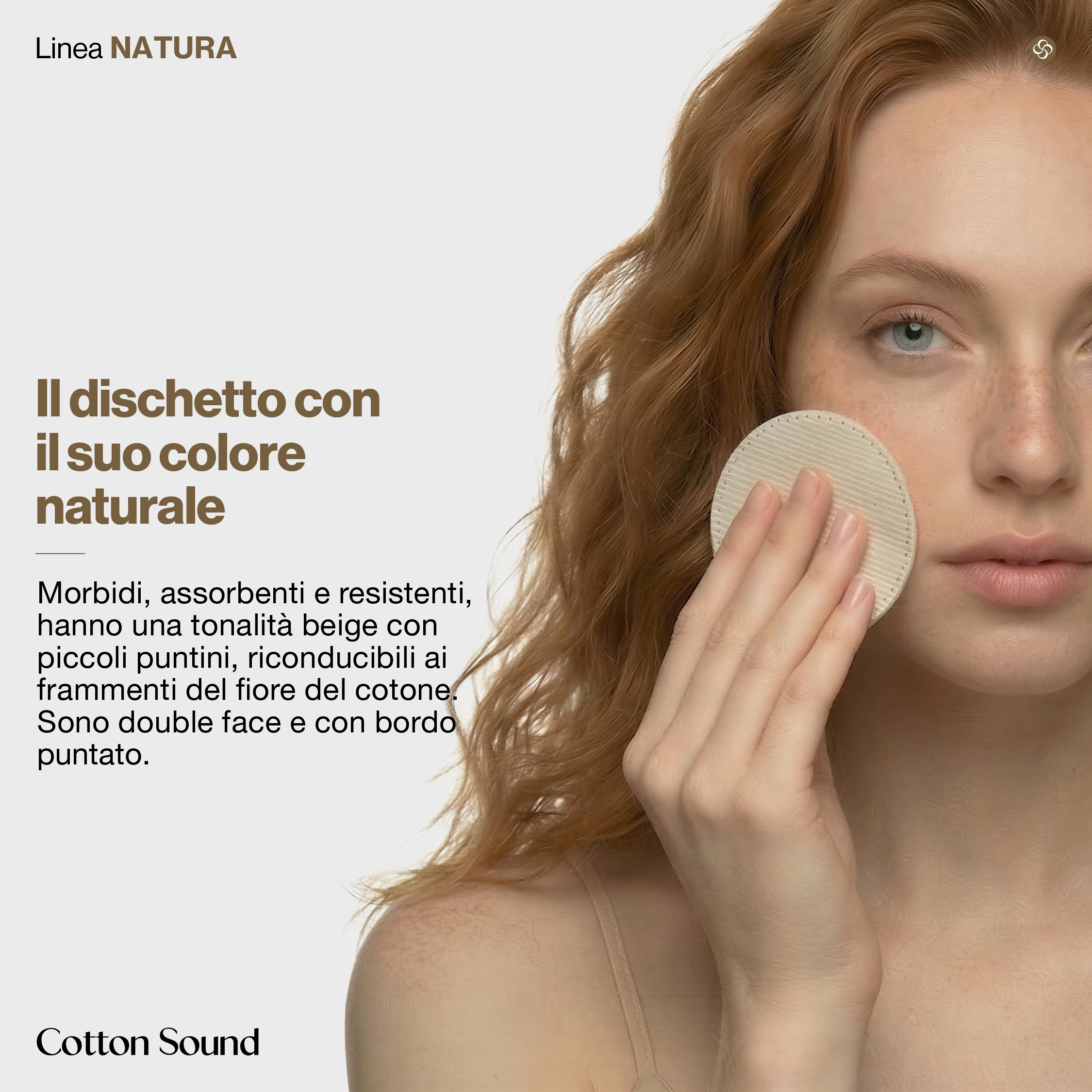 Dischetti MAXI OVALI NATURA 50PZ